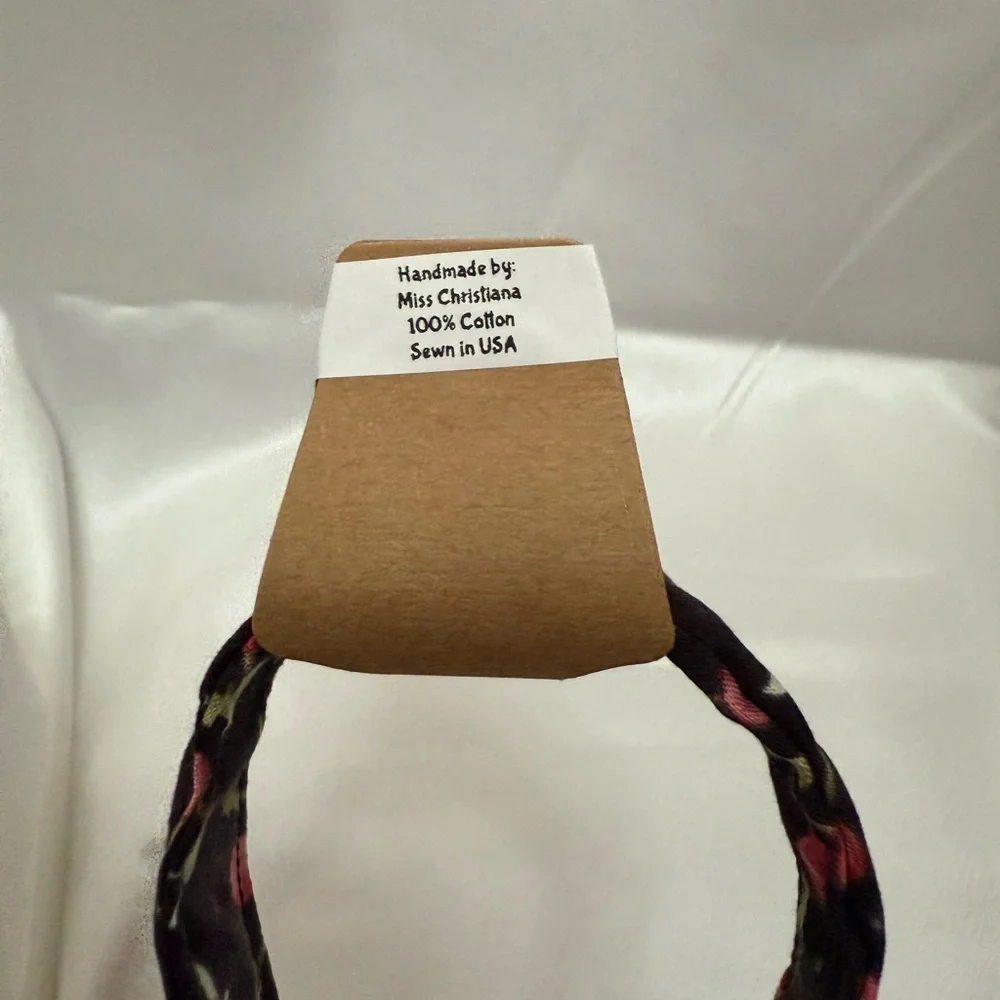 Handmade Cherry Wristlet Keychain with Red Pompom